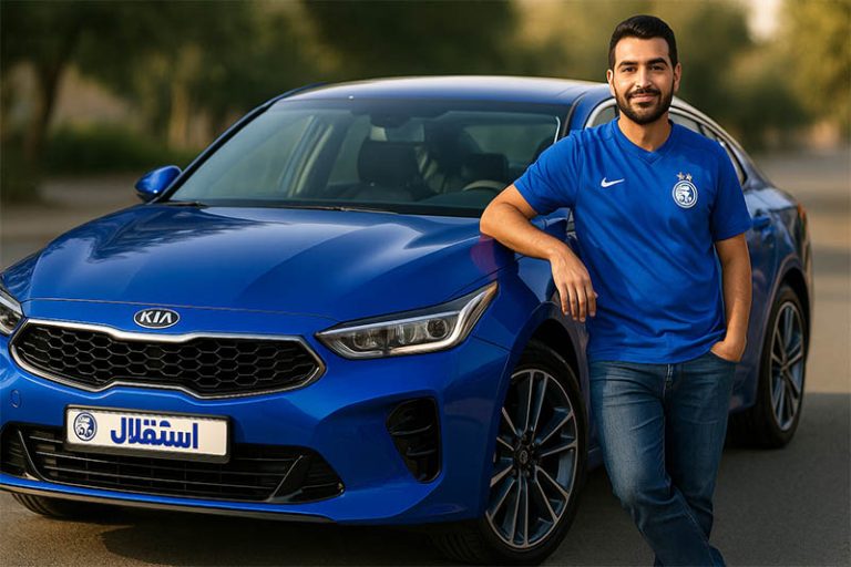 قاب پلاک طرح استقلال